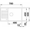 Zlewozmywak BLANCO Zia XL 6 S Compact 527214 Delikatny biały Kształt Prostokątny