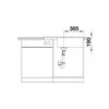 Zlewozmywak BLANCO Zia XL 6 S Compact 527396 Wulkaniczny szary Typ Wpuszczany