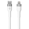 Kabel USB-C - Lightning FOREVER Flexible 20W 1 m Biały
