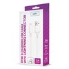 Kabel USB - Lightning SETTY New 2A 1 m Biały Długość [m] 1