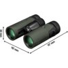 Lornetka VORTEX Diamondback HD 8x32 Średnica obiektywu [mm] 32