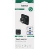 Adapter podróżny HAMA Basic 223454 (Świat - Europa) Kolor Czarny