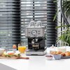 Ekspres PRINCESS Espresso 249412 Stalowo-czarny Sterowanie smartfonem Nie