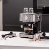 Ekspres PRINCESS Espresso 249412 Stalowo-czarny Typ ekspresu Kapsułkowy