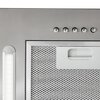 Okap TOFLESZ Linea Bravo 56.4 cm Inox 428m3/h 63dB klasa D Głębokość [cm] 27