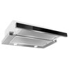 Okap TOFLESZ Vega Glass 60 cm Czarne szkło 282.4m3/h 63dB klasa C