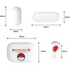 Słuchawki douszne OTL Pokemon Poke Ball Biały Funkcje dodatkowe Odbieranie połączeń