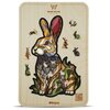Puzzle WOOD YOU DO Wielkanocny Królik (100 elementów) Rodzaj Drewniane