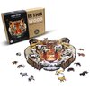 Puzzle WOOD YOU DO Niebezpieczny Tygrys (140 elementów) Typ Dla dorosłych