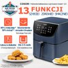 Air Fryer Frytkownica beztłuszczowa COSORI CP158-AF-RXL Premium Smart Niebieski 5.5l 11 programów gotowania Funkcje dodatkowe Przypomnienie o wstrząśnięciu/zamieszaniu potrawy