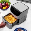 Frytkownica beztłuszczowa COSORI CP158-AF-RXA Air Fryer Szary Wykonanie misy Pokryta powłoką nieprzywierającą