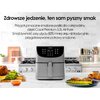 Frytkownica beztłuszczowa COSORI CP158-AF-RXA Air Fryer Szary Funkcje dodatkowe Przypomnienie o wstrząśnięciu/zamieszaniu potrawy