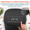 Air Fryer Frytkownica beztłuszczowa COSORI Pro CAF-L501-KEUE Funkcje dodatkowe Równomierne rozprowadzanie ciepła