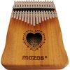 Instrument Afrykański MOZOS Kalimba Love Kolor Drewno machoń jasny