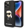 Etui KARL LAGERFELD Silicone NFT Ikonik do Apple iPhone 14 Pro Czarny