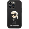 Etui KARL LAGERFELD Silicone NFT Ikonik do Apple iPhone 14 Pro Czarny Model telefonu iPhone 14 Pro