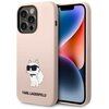 Etui KARL LAGERFELD Silicone NFT Choupette do Apple iPhone 14 Pro Max Różowy
