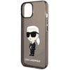 Etui KARL LAGERFELD IML NFT Ikonik do Apple iPhone 14 Plus Czarno-przezroczysty Typ Etui nakładka