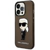 Etui KARL LAGERFELD IML NFT Ikonik do Apple iPhone 14 Pro Czarno-przezroczysty Seria telefonu iPhone
