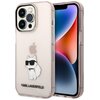 Etui KARL LAGERFELD IML NFT Choupette do Apple iPhone 14 Pro Różowy