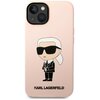 Etui KARL LAGERFELD Silicone NFT Ikonik do Apple iPhone 14 Plus Różowy Model telefonu iPhone 14 Plus