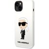 Etui KARL LAGERFELD Silicone NFT Ikonik do Apple iPhone 14 Plus Biały Seria telefonu iPhone