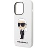 Etui KARL LAGERFELD Silicone NFT Ikonik do Apple iPhone 14 Pro Biały Typ Etui nakładka