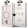 Etui KARL LAGERFELD IML NFT Karl & Choupette MagSafe do Apple iPhone 14 Przezroczysto-różowy Marka telefonu Apple