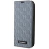 Etui KARL LAGERFELD Booktype Saffiano Monogram do Apple iPhone 14 Pro Srebrny