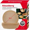 Foremki papierowe KLAUSBERG do Air Fryer 16 cm (100 sztuk) Rodzaj Papier do pieczenia