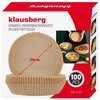 Foremki papierowe KLAUSBERG KB-7605 do Air Fryer 20 cm (100 sztuk) Rodzaj Foremki