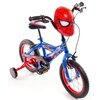 Rower dziecięcy MARVEL Spider-Man 14 cali dla chłopca Niebiesko-czerwony Wiek 4 lata
