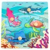 Puzzle VIGA Pierwsze puzzle z uchwytami: Zwierzęta Morskie 44594 (4 elementy) Rodzaj Drewniane
