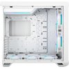 Obudowa FRACTAL DESIGN Torrent RGB TG Clear Tint Biały Przyciski i regulatory Reset