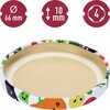 Zakrętka BROWIN 136325 Warzywa 6.6 cm (10 sztuk) Materiał Metal