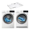 Pralka ELECTROLUX MEW7F349PXP SteamCare 700 UniversalDose 9kg 1400 obr A + Suszarka ELECTROLUX EW8H358PSP PerfectCare + Łącznik uniwersalny STA9GW3
