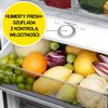 Lodówka SAMSUNG BESPOKE AI RB34C7B5D22 EF No Frost 185.3cm Czarne szkło Położenie zamrażarki Na dole
