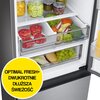 Lodówka SAMSUNG BESPOKE AI RB34C7B5D22 EF No Frost 185.3cm Czarne szkło Zmiana kierunku otwierania drzwi Tak