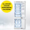 Lodówka SAMSUNG BESPOKE AI RB34C7B5D22 EF No Frost 185.3cm Czarne szkło Kolor / wykończenie frontu Czarne szkło