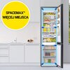 Lodówka SAMSUNG BESPOKE AI RB38C7B6CAP EF No Frost 203cm bez panelu Kolor / wykończenie boków Brak