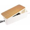 Pojemnik na kable i listwy zasilające MOZOS KBO-LW-WOOD Gwarancja 12 miesięcy