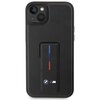 Etui BMW Grip Stand Hot Stamp do Apple iPhone 14 Plus Czarny Seria telefonu iPhone