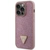 Etui GUESS Rhinestone do Apple iPhone 14 Pro Różowy Seria telefonu iPhone