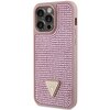 Etui GUESS Rhinestone do Apple iPhone 14 Pro Max Różowy Seria telefonu iPhone