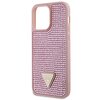 Etui GUESS Rhinestone do Apple iPhone 14 Pro Max Różowy Typ Etui nakładka