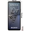 Smartfon SONY Xperia 10 V 6/128GB 5G 6.1" Czarny XQDC54C0B.EUK Aparat Tylny 48 Mpx + 2x8 Mpx, Przedni 8 Mpx