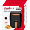 Frytkownica beztłuszczowa KLAUSBERG KB-7559 Air Fryer Moc [W] 1400