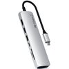Hub SATECHI ST-UCSMA3S USB Typu C, Pasywny Srebrny Dodatkowe informacje Aluminiowa konstrukcja