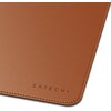 Podkładka SATECHI Eco Leather Desk Brązowy Głębokość [mm] 310