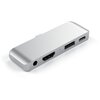 Hub SATECHI ST-TCMPHS USB Typu C, Pasywny Srebrny